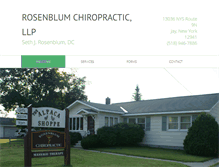 Tablet Screenshot of chiroinjay.com